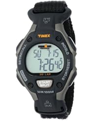 Timex Womens T5K2689J Ironman Traditional 30-Lap Black Fast Wrap Strap Watch