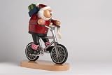 Christmas Smoker - Cycling Santa (9 Inch)