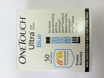One Touch Ultra Blue Mail Order Test Strips, 50 CT