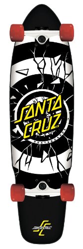 Santa Cruz Skate Rob Dot Sk8 Cruzer Complete Skateboard, 9.3 x 36-Inch