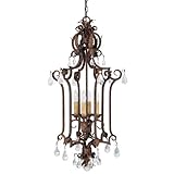 IMAGE OF Capital Lighting 9294GU-CR 4 Light Regis Foyer Light, Gilded