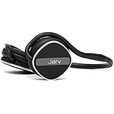 Jarv Joggerz PRO Sports Bluetooth 4.1 Headphones with Built-In Microphone , Foldable Design and Universal Fit- 20 hours of Talk Time, Black/Grey