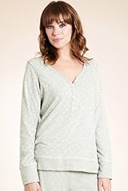 Cotton Rich Star Print Pyjama Top