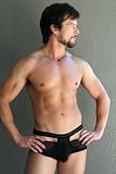 Gregg Homme Stage Brief for Men- Black