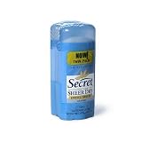 Secret Invisible Solid Spring Breeze, 2- 2.6 Ounce Twin Pack