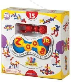 Infinitoy 0Z13015 ZOOB 15 Piece Junior Set - Includes Large 15 ZOOB Junior Pieces and Instructions by INFINITOY