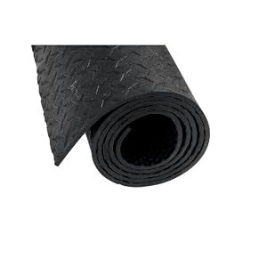 Ironman Deluxe Treadmill and Equipment Mat - 3 x 7-Feet, 1/4-Inch Thickness
