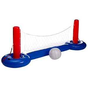 Volleyball and Basketball Set for 15' or 18' Easy Set Pools by
