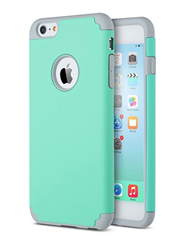 Phone Case for iPhone 6 plus (5.5inch iphone), Slim Fit Dual Layer Hard PC with Inner Softer Smooth Silicone Texture Lightweight Stylish Durable Cases Covers Vogue Shop