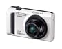 Casio Exilim EX-ZR100 Highspeed-Digitalkamera (12 Megapixel, 12,5-fach opt. Zoom, 7,6 cm (3 Zoll) Display, bildstabilisiert) wei�