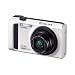 Casio Exilim EX-ZR100 Highspeed-Digitalkamera (12 Megapixel, 12,5-fach opt. Zoom, 7,6 cm (3 Zoll) Display, bildstabilisiert) wei�