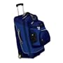 High Sierra 27" Wheeled Backpack (Vapor Blue/AlloyBlue/Spring)