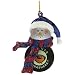 SC Sports Atlanta Thrashers Striped Snowman Puck Ornament 2-pack