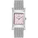 Kenneth Cole Women's Analog Mesh Band ( sz. One Size Fits All, Silver/Pink )