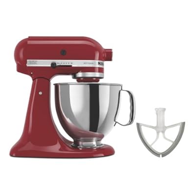 KitchenAid Artisan Series Empire Red Valentine's Exclusive Stand Mixer KSM150 With FREE Upgraded Beater Blade