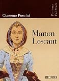 Puccini - Manon Lescaut: Opera Full Score