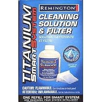 Remington CC-100 Cleaning Solution and Filter Replacement For All Cleaning Systems