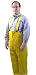 River City 250BF Classic Yellow Bib Pant Rainwear Trousers with Reinforced Crotch and Snap Fly Front, Size 3XLarge