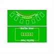 Trademark Poker Blackjack and Texas Holdem 2-Sided Layout
