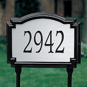 Reflective Address Marker, Lawn-Mount