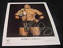 LASHLEY WITH US BELT AUTOGRAPHED WWE WRESTLING PROMO PHOTO # 1117