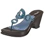 indigo by Clarks Women's Fern Wedge Sandal