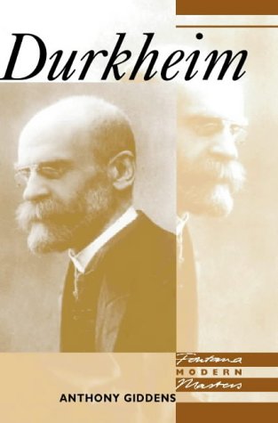 Cover image : Durkheim (Modern Masters)