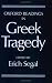 Oxford Readings in Greek Tragedy (Oxford Readings in Classical Studies)