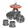 Hayward PVC Diaphragm Valves, EPDM Seal, 1" Socket/Threaded