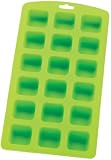 HIC Brands that Cook Silicone 18-Square Ice Cube Tray and Baking Mold, 9 by 4-1/4-Inch