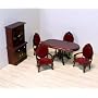 Melissa & Doug Deluxe Doll-House Dining Room Furniture