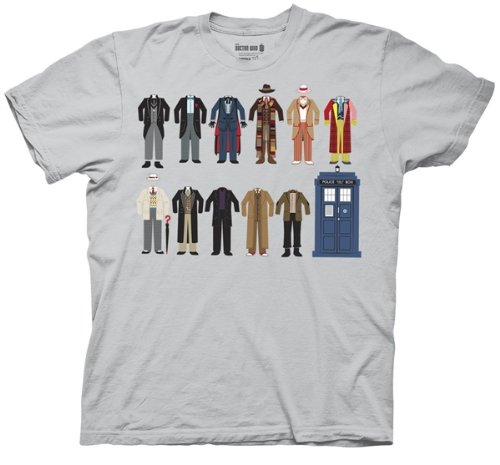 Ripple Junction Doctor Who Doctor Outfits Adult T-shirt