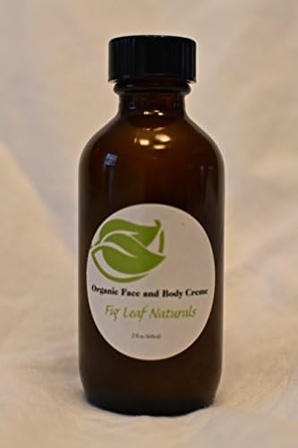 Fig Leaf Naturals 100% Natural Organic Face and Body Moisturizer! Helps heal Dry Skin and Eczema (2 oz).