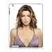 Jessica Biel Protective Glossy Snap-on Hard Back Case Cover for Apple iPad 2