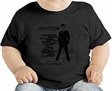 Doctor Who He's Wonderful オーガニックベビーTシャツ 12 - 18 Months