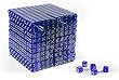 16mm ClearTranslucent Blue Gaming Dice with Rounded Corners - Set of 1,000