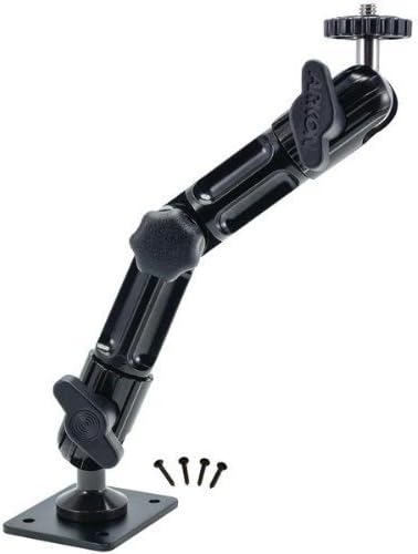 WesNew Bundle Packages for Gopro Cameras Includes: Heavy-duty Multi-angle Aluminum Wall Or Flat Surface Mount AND Sticky Suction Windshield Dashboard Mount Holder AND Zip-Tie Style Strap Mount for Bicycle or Roll Bar