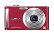 Panasonic Lumix DMC-FS5R 10.1MP Digital Camera with 4x Wide Angle MEGA Optical Image Stabilized Zoom (Red)