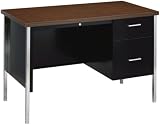 45' x 24' Single Pedestal Steel Desk