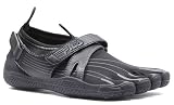 Fila Women's Skele-Toes EZ Slide Shoe,Black/Black/Castlerock,9 M US