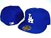 Los Angeles Dodgers NEW ERA Fitted Baseball Hat -Blue