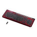 SANWA SUPPLY SKB-WL10R ワイヤレスキーボード レッド