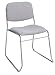 2 Pack Stack Armless Chair With Chrome Frame By Office Star Furniture