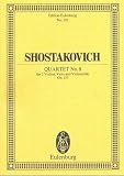 Streichquartett Nr. 8 c-Moll op.110 (Dresden), Partitur