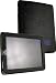 iGg iPad Rugged Slim Leather Case – Black (Free Screen Protector)