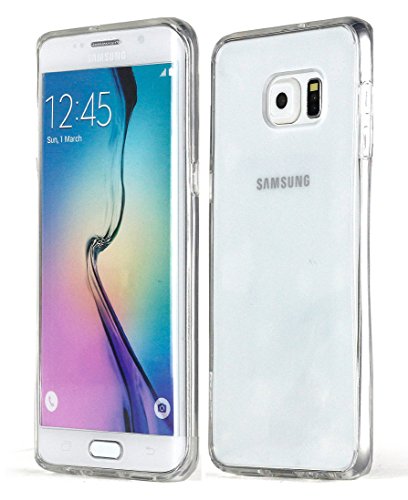 Galaxy S6 Edge Plus Case - AceAbove [Clear] Crystal Clear Shock Absorption TPU Bumper Drop Protection Premium Clear Hard Back [Anti-Static][Scratch Resistant] for Samsung Galaxy S6 Edge+ / Plus
