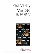 Vari�t� III, IV et V