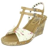 ESPRIT Alis Flower Wedge D10450 Damen Sandalen/Fashion-Sandalen