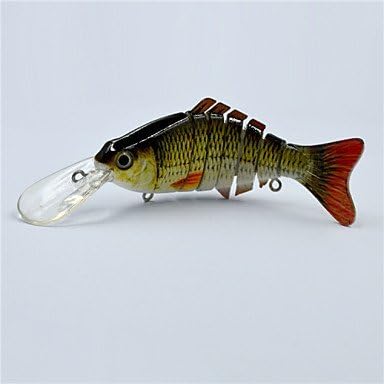 Usy Hot 12 CM 14.5 Gram Floating Segmented Swim Bait Life Like Top Water Fishing Lures for Fishing , 20