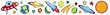 Out Of This World Wallpaper Cutouts 50 Pieces Olive Kids